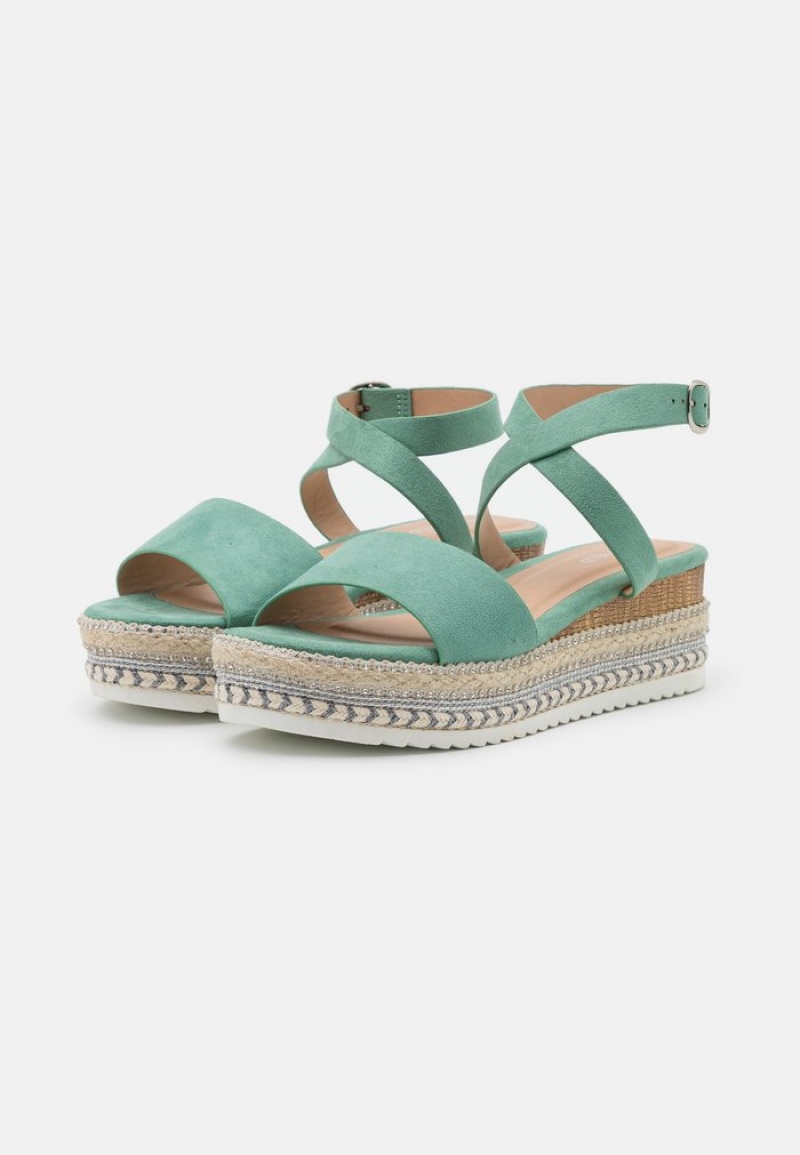 Anna Field Cheapest Espadrilles Sandaler Dame Mint | NO-AFDMP-5490