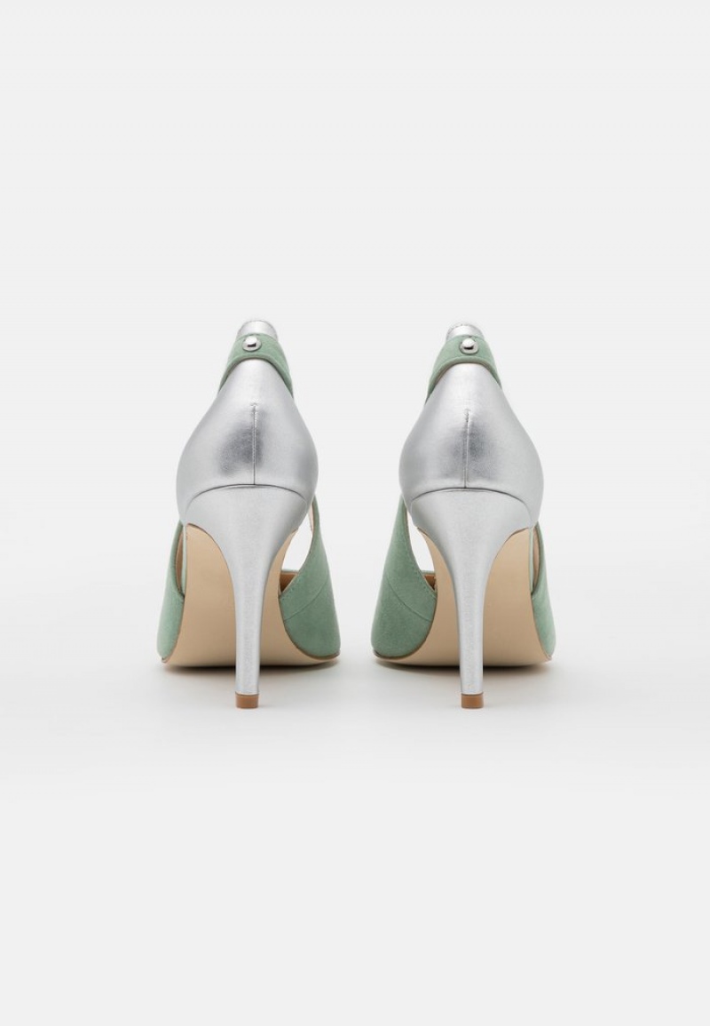 Anna Field Cheapest Leather High Heels Pumps Dame Mint | NO-YBIKN-9173