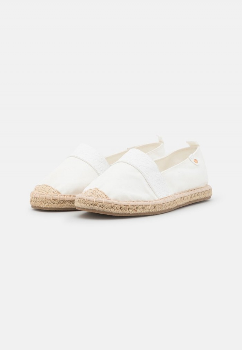 Anna Field Cheapest Slip-Ons Lave Sko Dame Hvite | NO-URFYA-9683