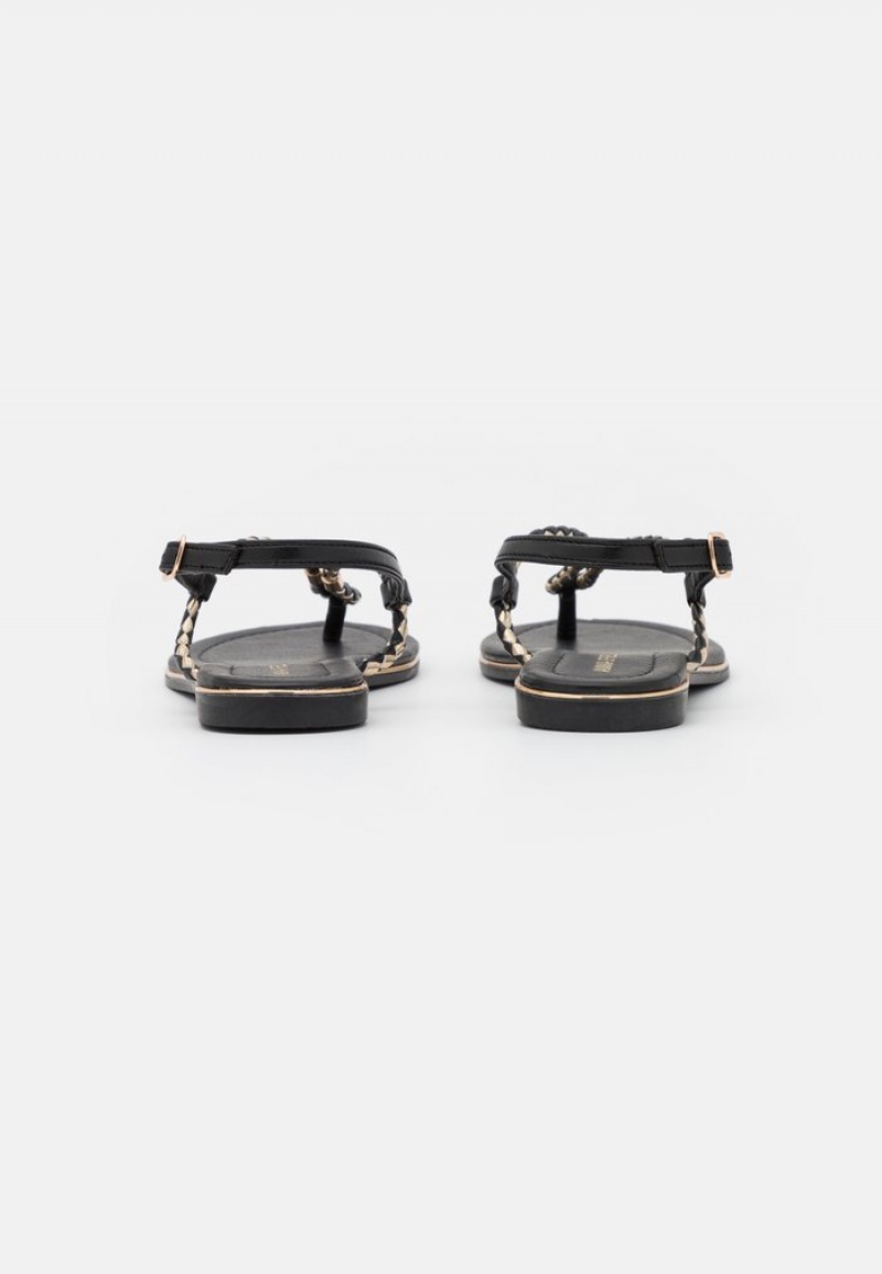 Anna Field Cheapest T-Bar Sandaler Dame Svarte | NO-NUBDM-6071