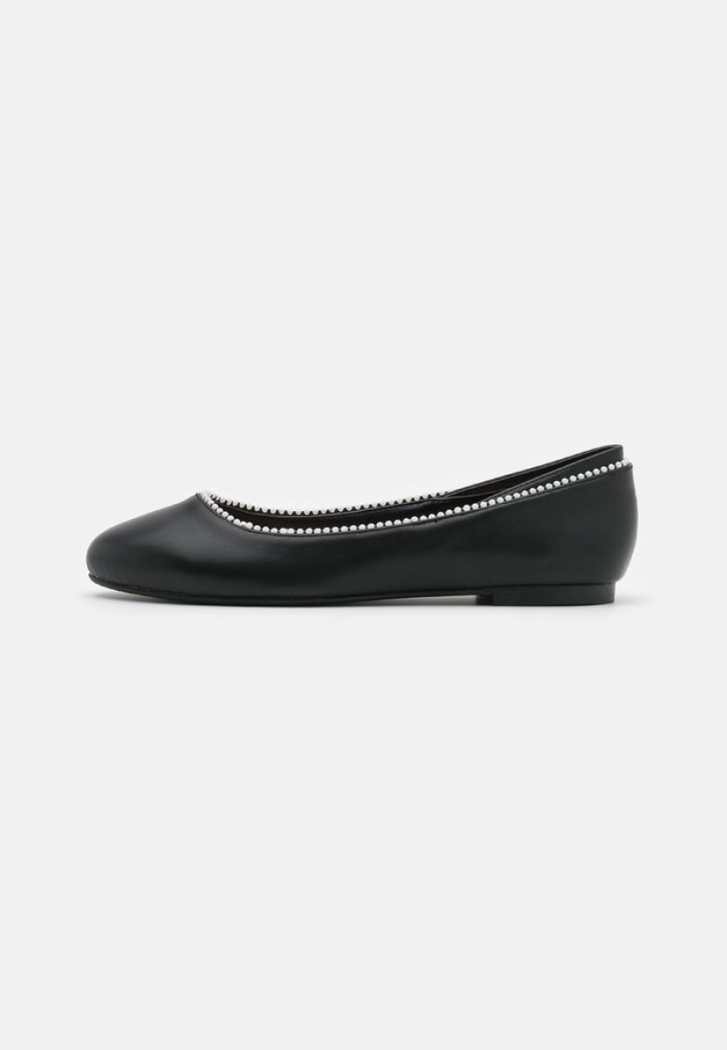 Anna Field Coupon Ballet Pumps Ballerinasko Dame Svarte | NO-BPJXK-7518