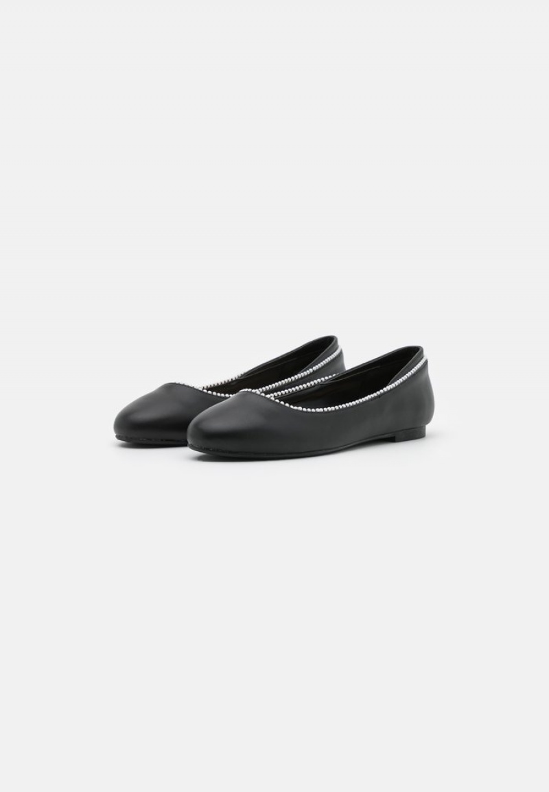 Anna Field Coupon Ballet Pumps Ballerinasko Dame Svarte | NO-BPJXK-7518