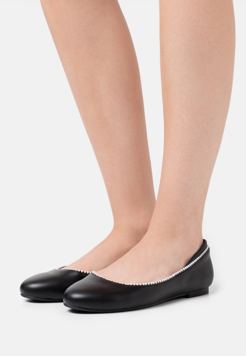 Anna Field Coupon Ballet Pumps Ballerinasko Dame Svarte | NO-BPJXK-7518