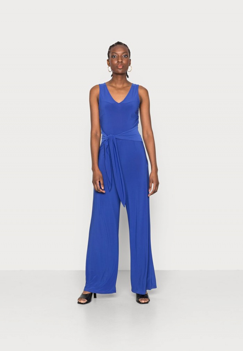 Anna Field Coupon Jumpsuit Dame Blå | NO-KNXWR-1749