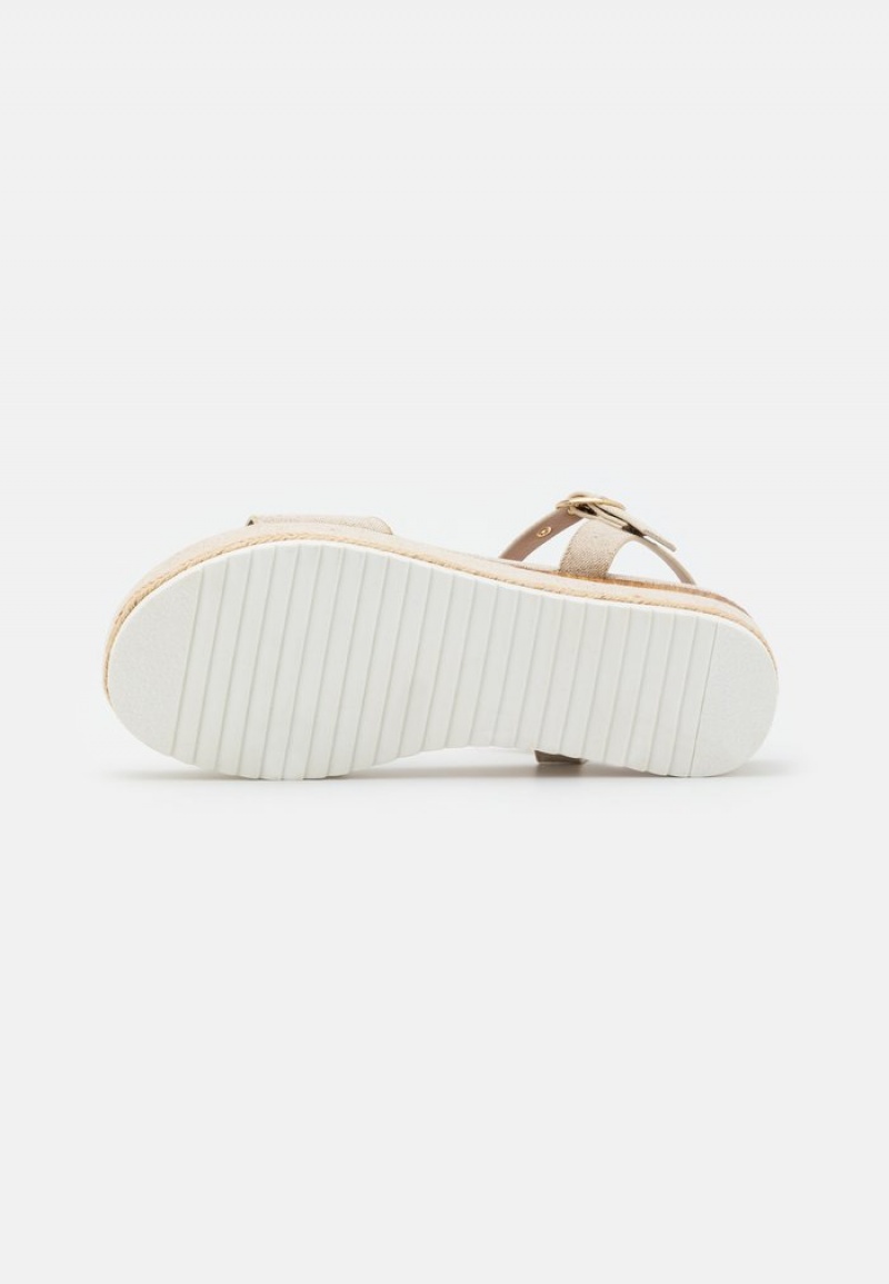 Anna Field Coupon Komfort Espadrilles Sandaler Dame Beige | NO-ZSMEK-2984