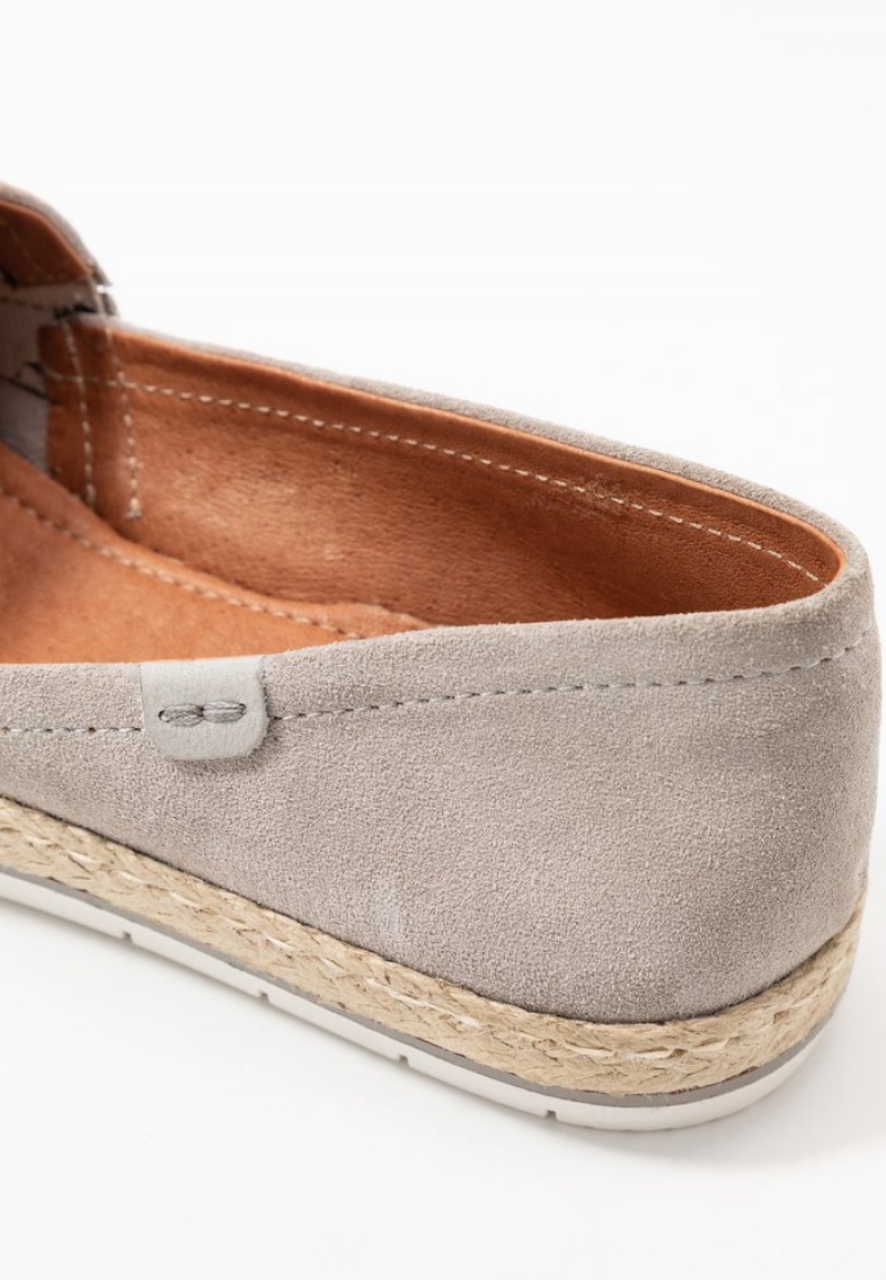 Anna Field Coupon Leather Espadrilles Lave Sko Dame Grå | NO-FJBXP-0695