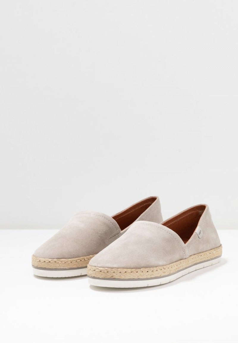 Anna Field Coupon Leather Espadrilles Lave Sko Dame Grå | NO-FJBXP-0695