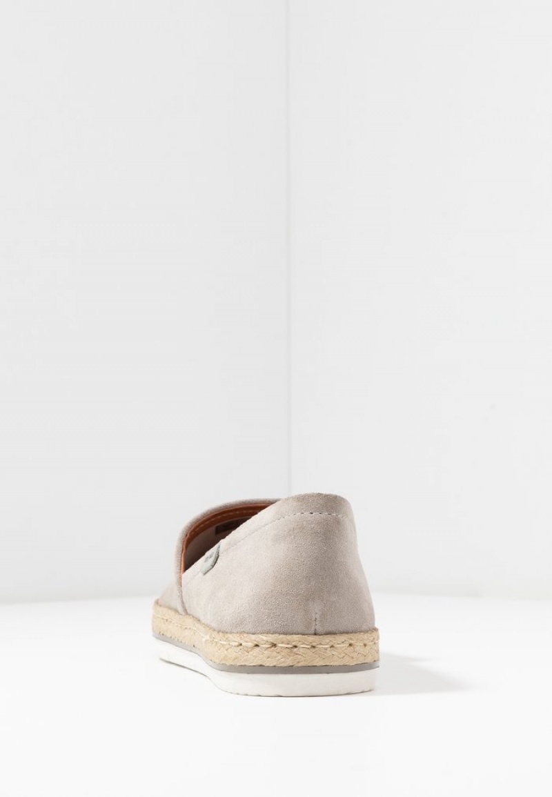 Anna Field Coupon Leather Espadrilles Lave Sko Dame Grå | NO-FJBXP-0695