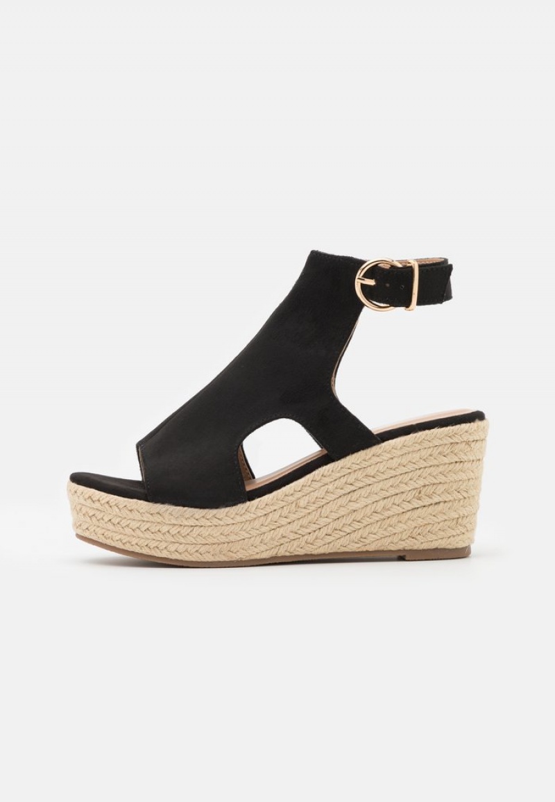 Anna Field Coupon Platform Sandaler Dame Svarte | NO-LJUWP-1206