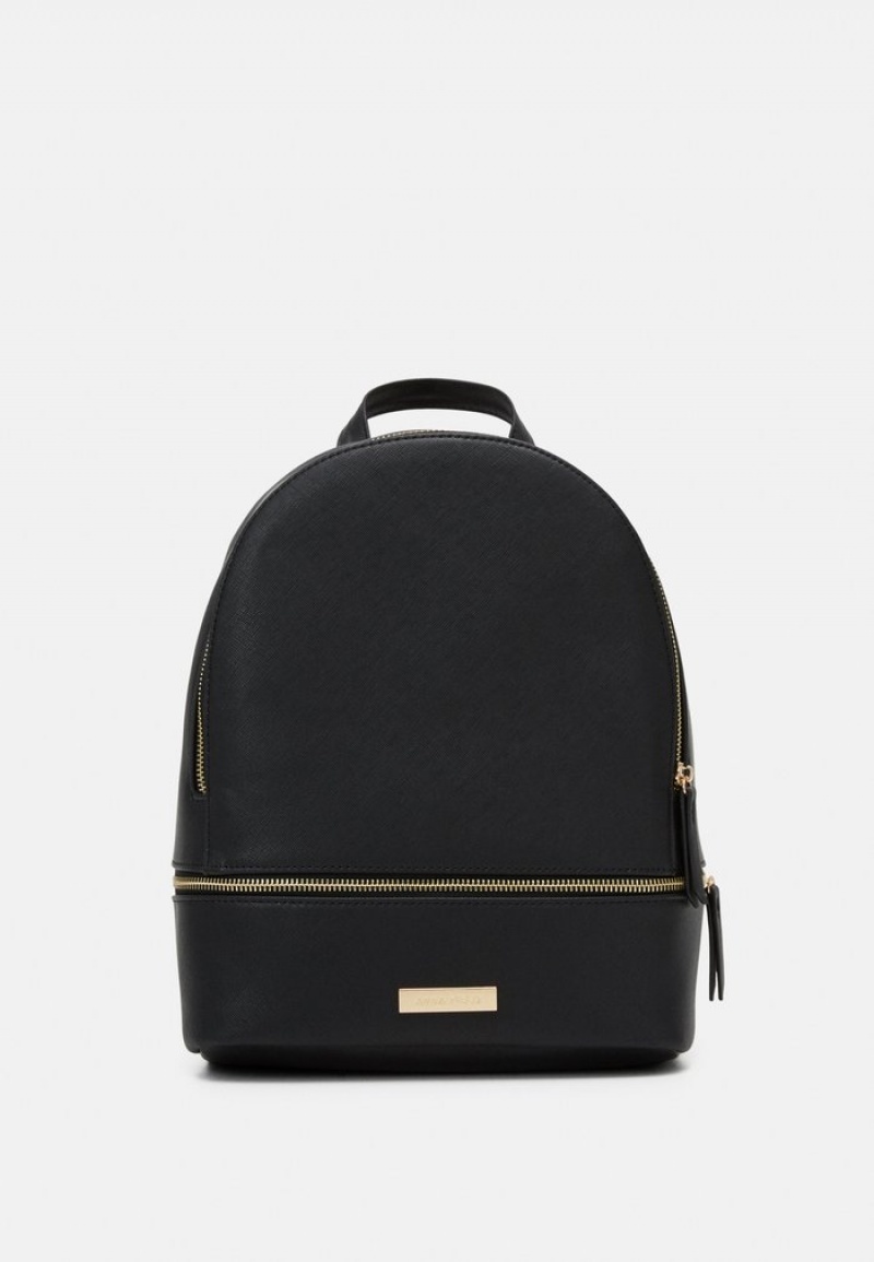 Anna Field Coupon Rucksack Ryggsekk Dame Svarte | NO-YKDLX-1297