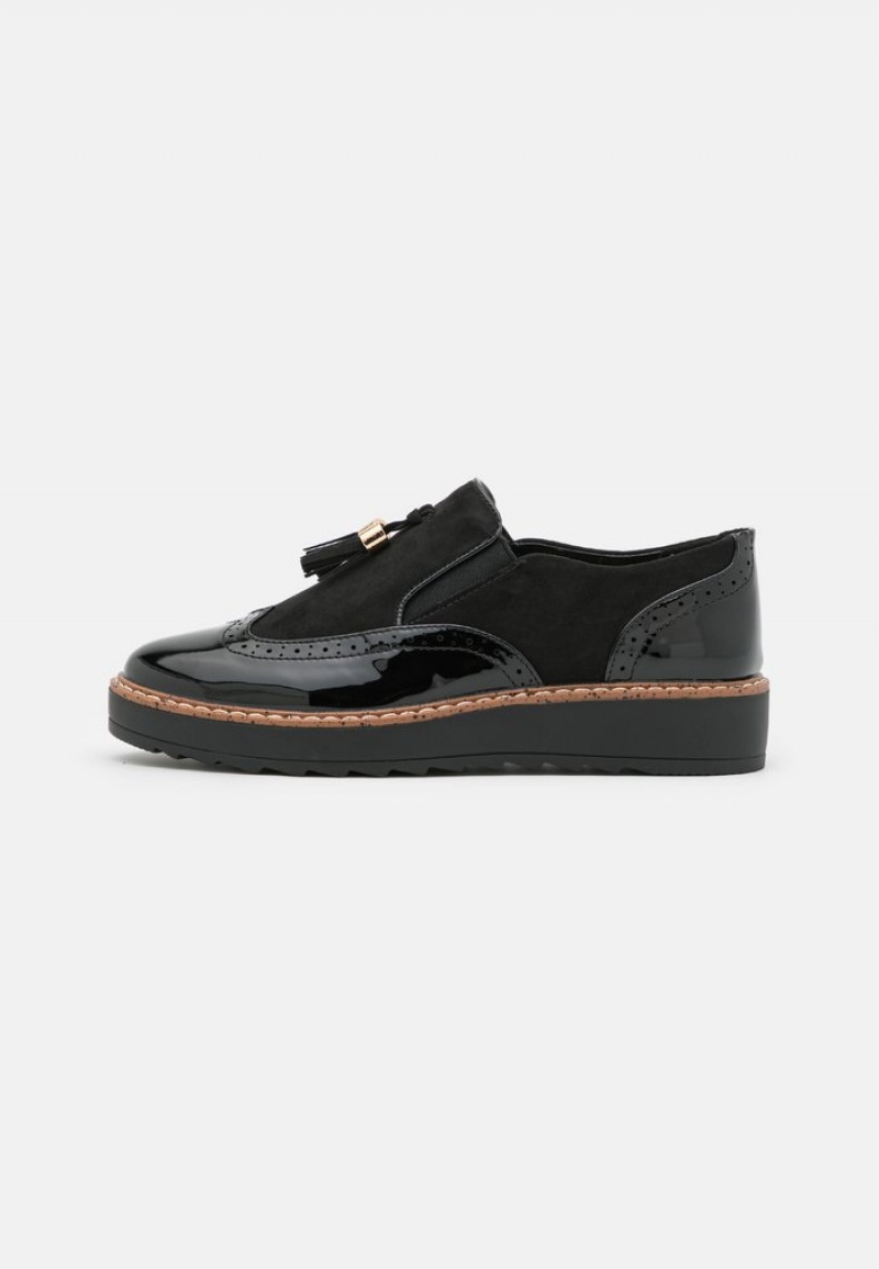 Anna Field Coupon Slip-Ons Lave Sko Dame Svarte | NO-RWZIC-8690