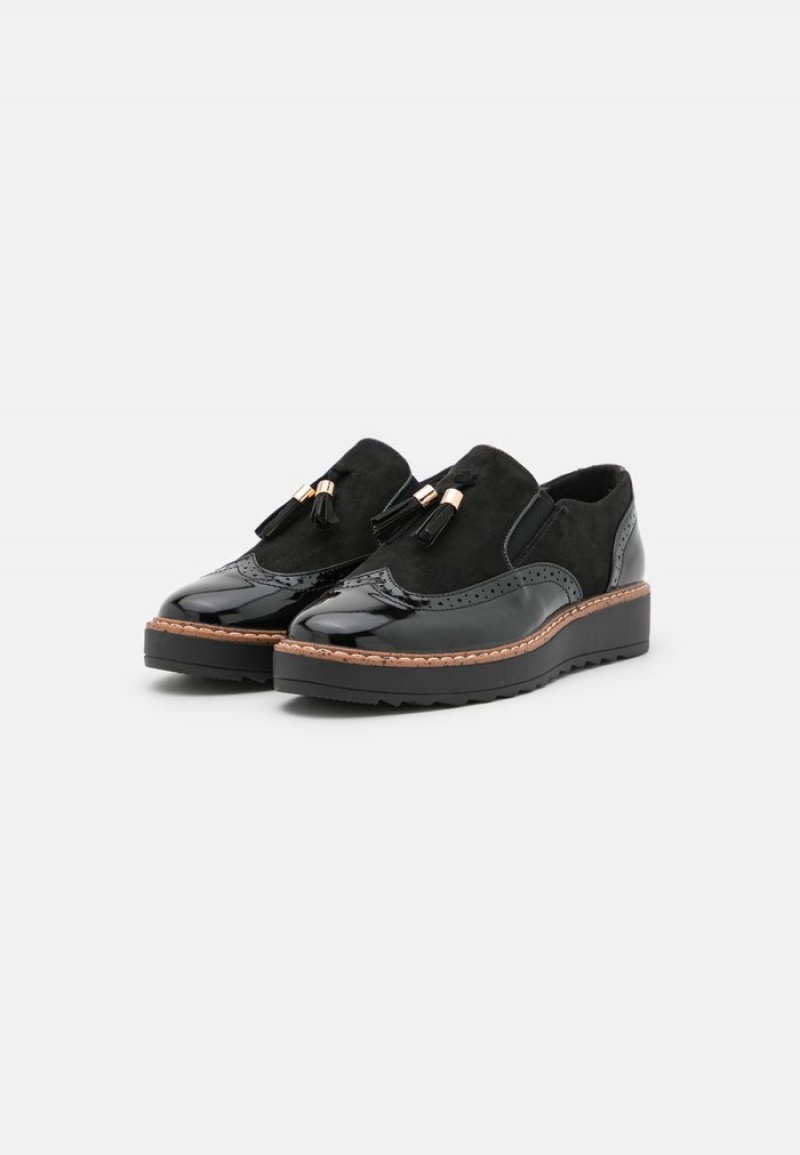 Anna Field Coupon Slip-Ons Lave Sko Dame Svarte | NO-RWZIC-8690