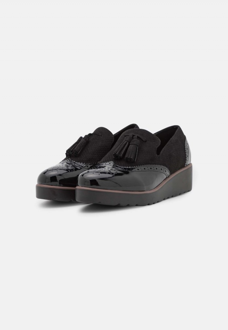 Anna Field Coupon Slip-Ons Lave Sko Dame Svarte | NO-HEYAS-2174