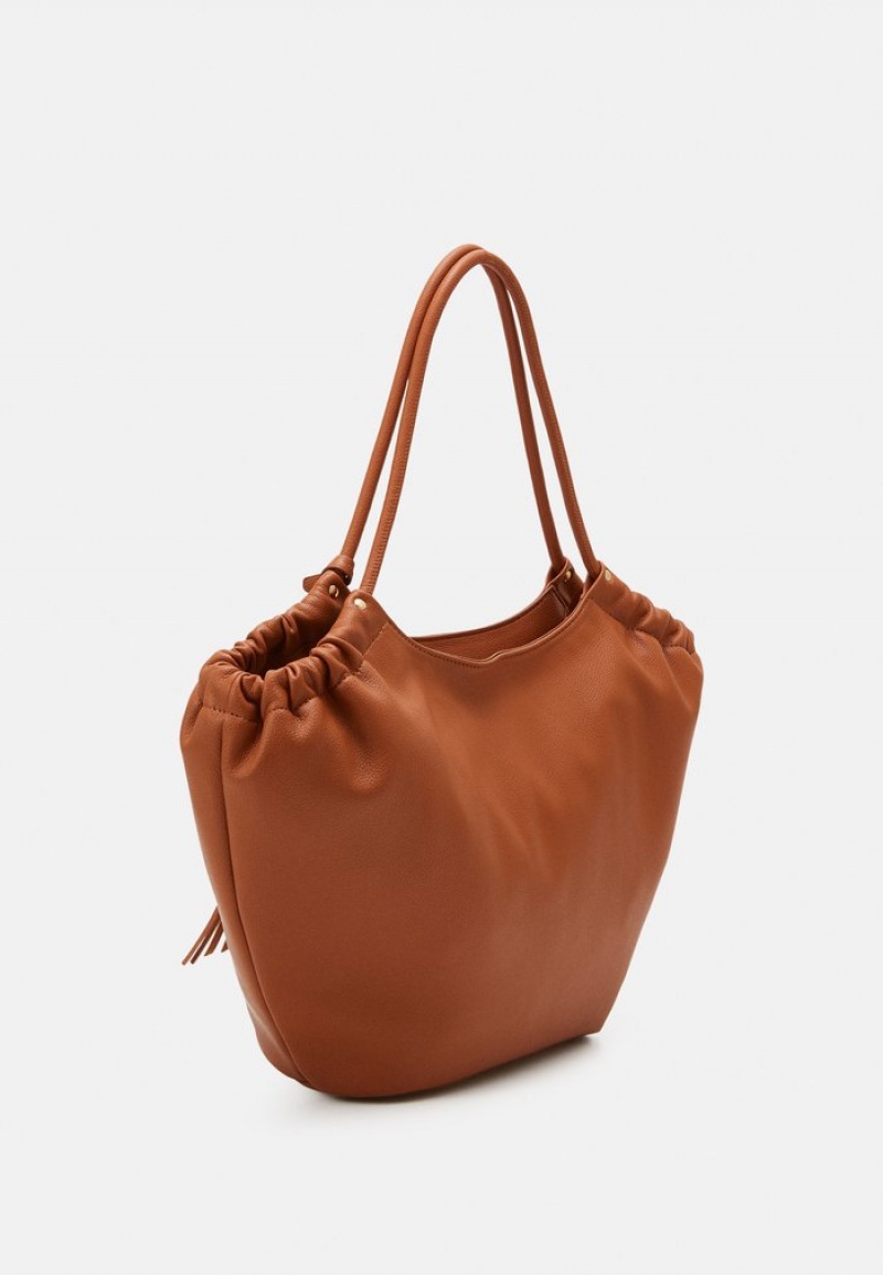 Anna Field Coupon Tote Veske Dame Brune | NO-TJHVK-8523