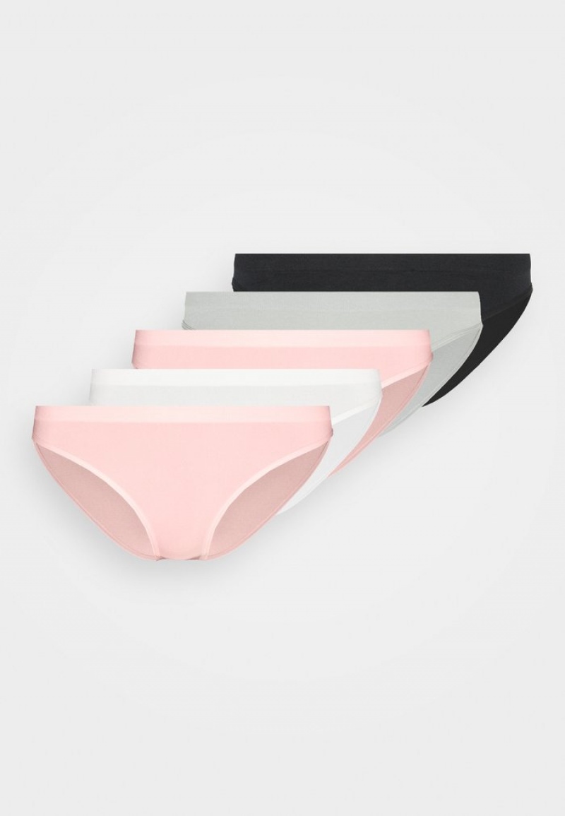 Anna Field Deals 5Pack Seamless Truser Dame Rosa | NO-TZDLE-9431