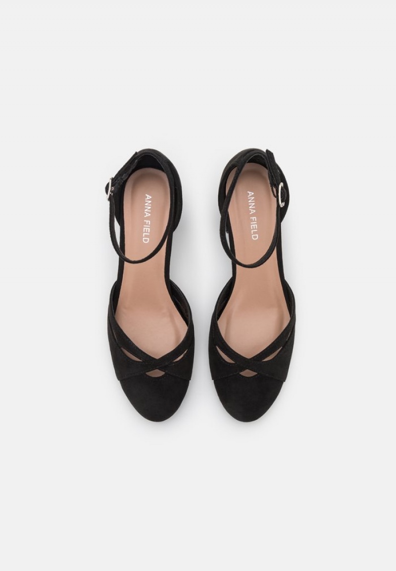 Anna Field Deals Classic Heels Pumps Dame Svarte | NO-MLHXZ-8376