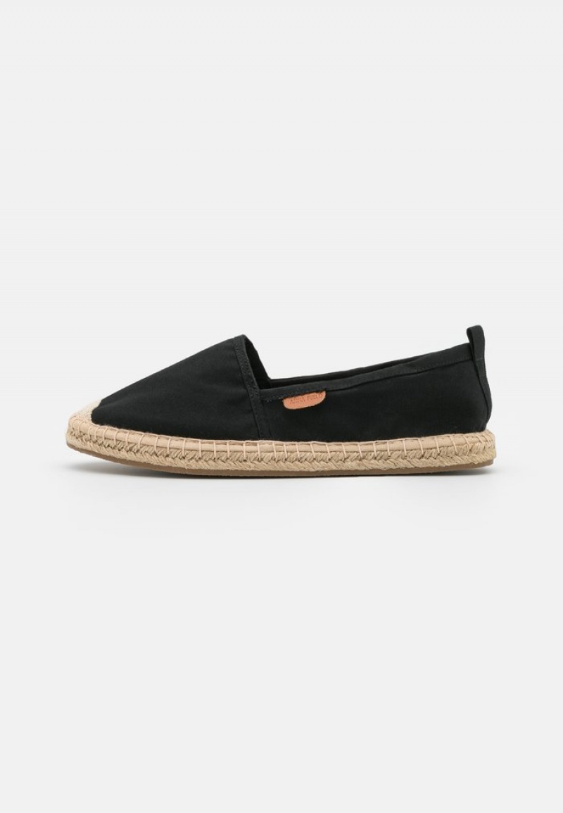 Anna Field Deals Espadrilles Lave Sko Dame Svarte | NO-LFQVR-3549