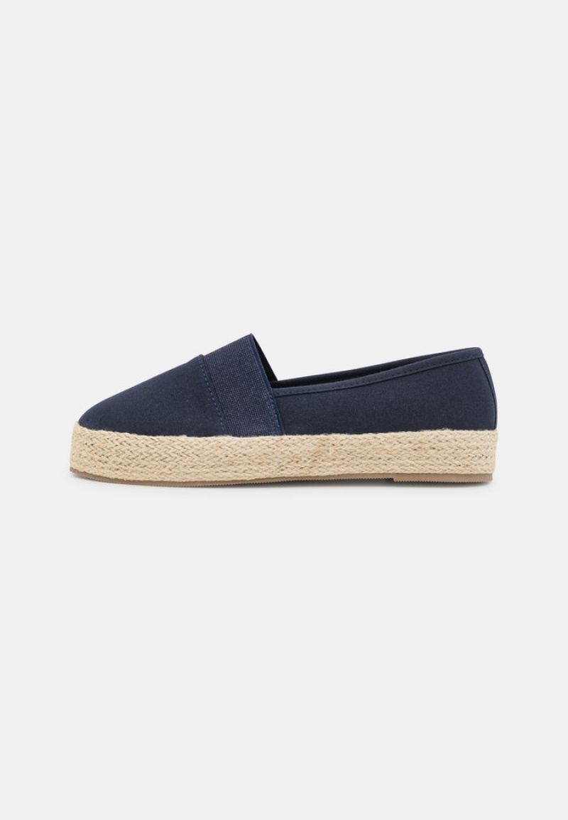 Anna Field Deals Espadrilles Lave Sko Dame Mørke Blå | NO-NAXCY-9047