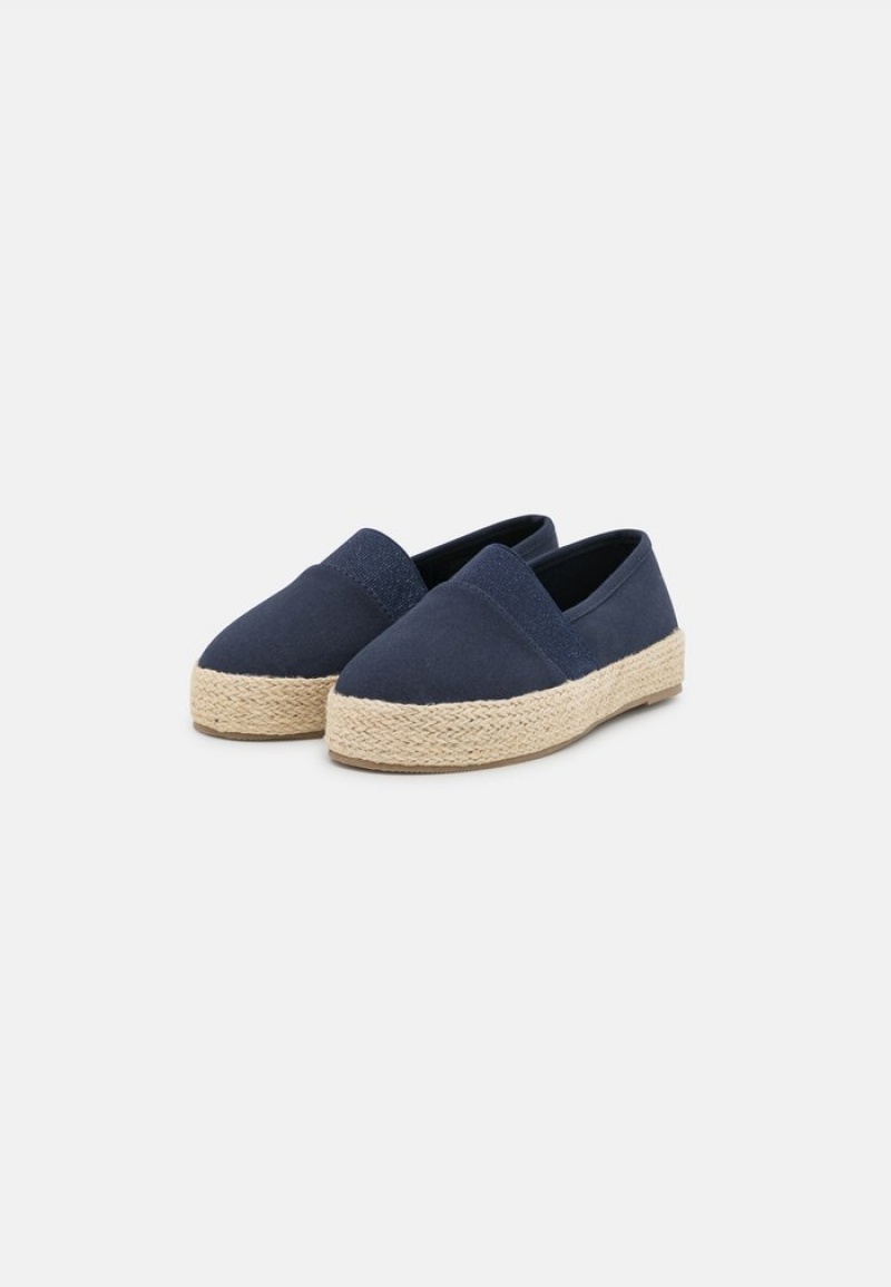 Anna Field Deals Espadrilles Lave Sko Dame Mørke Blå | NO-NAXCY-9047