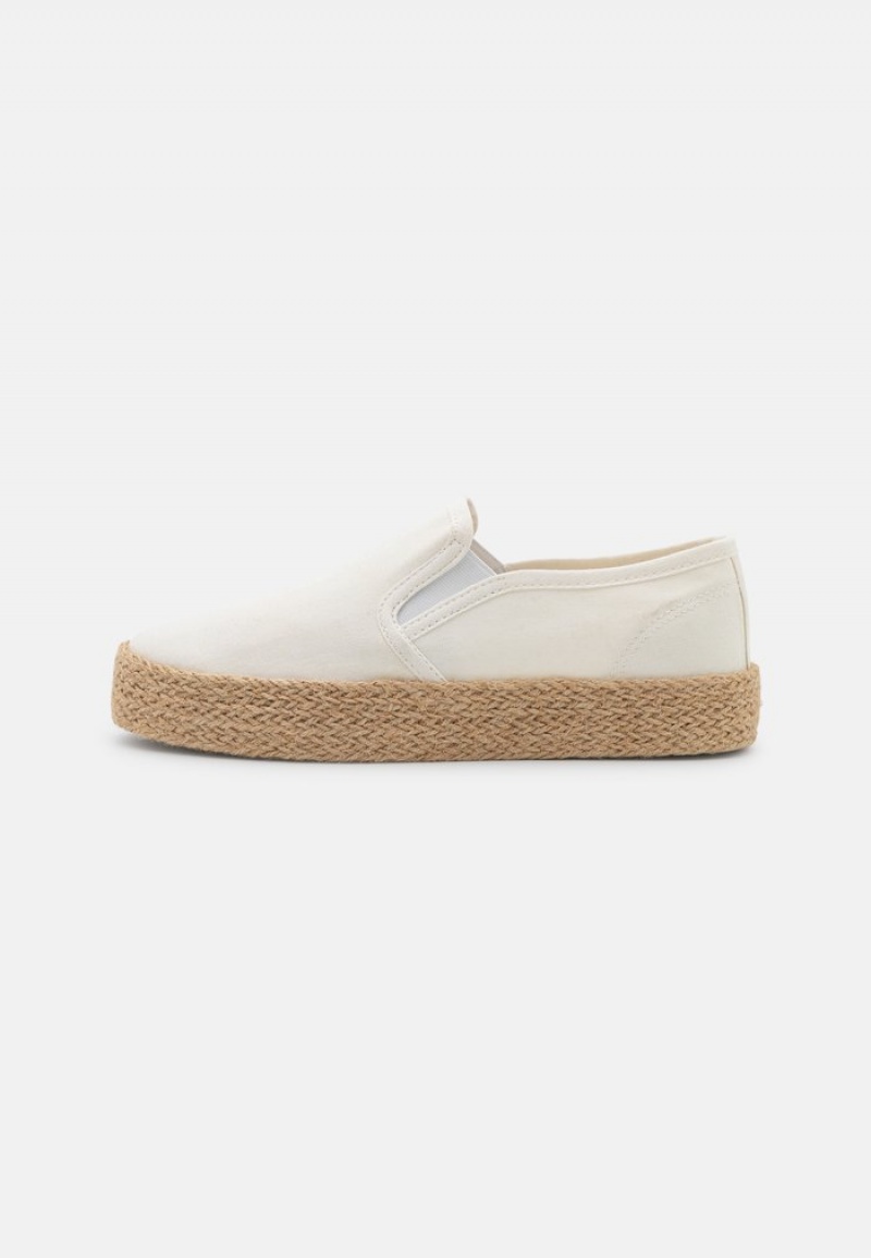 Anna Field Deals Espadrilles Lave Sko Dame Hvite | NO-JXYBI-1275