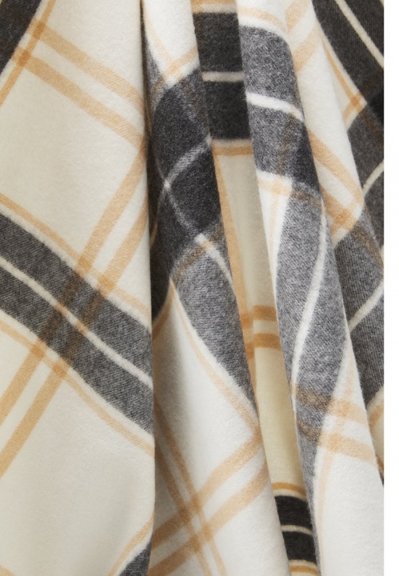 Anna Field Deals Skjerf Dame Beige | NO-GNIHS-5016