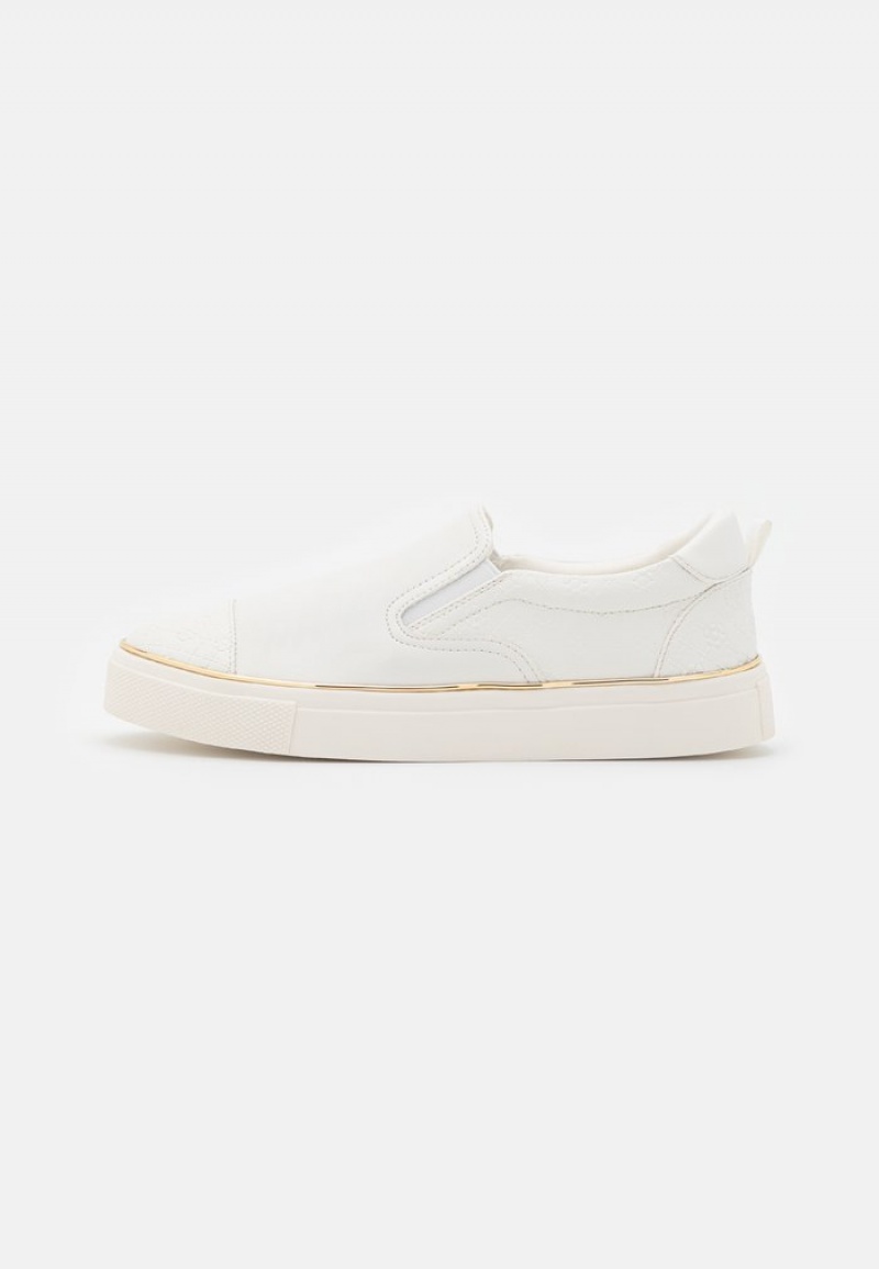 Anna Field Deals Slip-Ons Lave Sko Dame Hvite | NO-JHPGN-8910