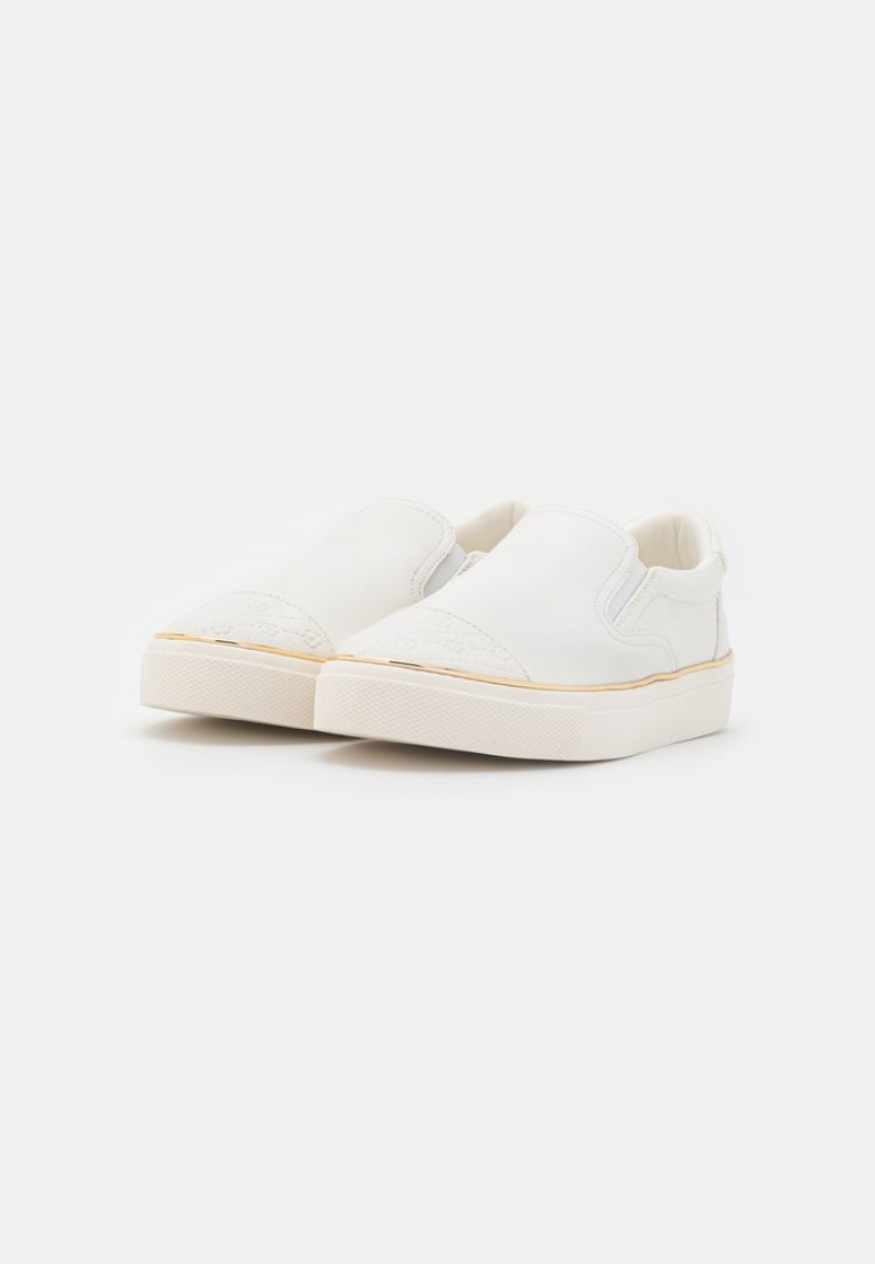 Anna Field Deals Slip-Ons Lave Sko Dame Hvite | NO-JHPGN-8910