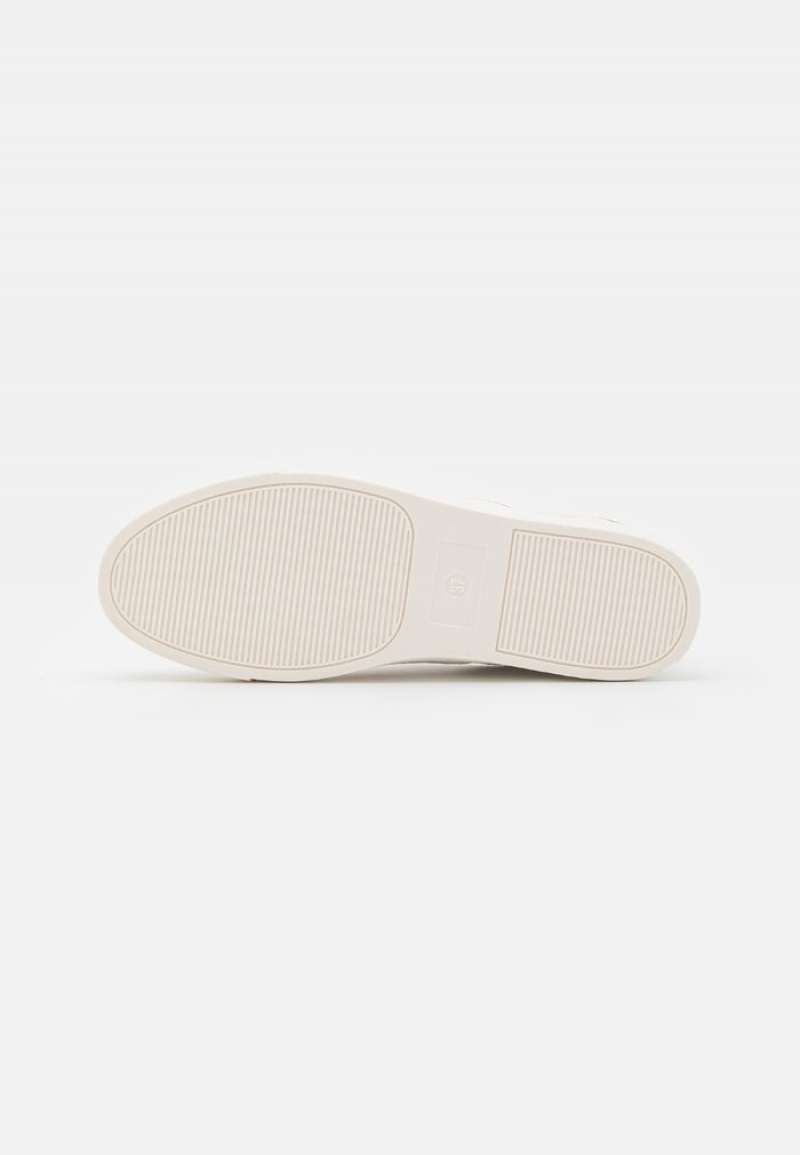 Anna Field Deals Slip-Ons Lave Sko Dame Hvite | NO-JHPGN-8910