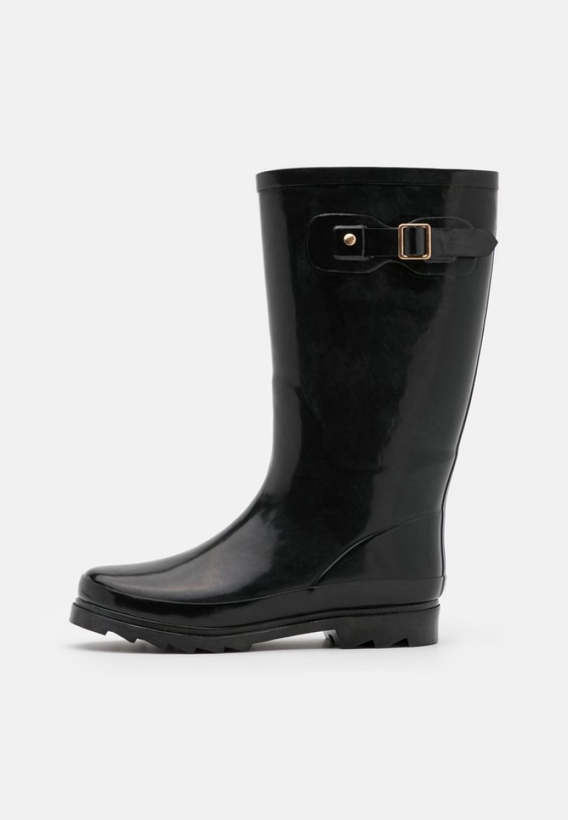 Anna Field Deals Wellies Støvler Dame Svarte | NO-PZUGK-6347