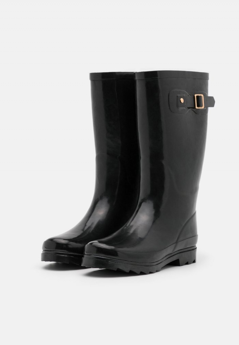 Anna Field Deals Wellies Støvler Dame Svarte | NO-PZUGK-6347