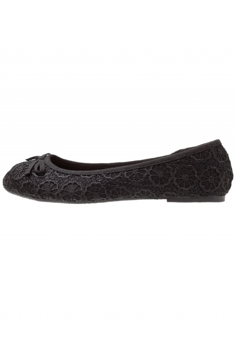 Anna Field Discount Ballet Pumps Ballerinasko Dame Svarte | NO-HRSQI-8546