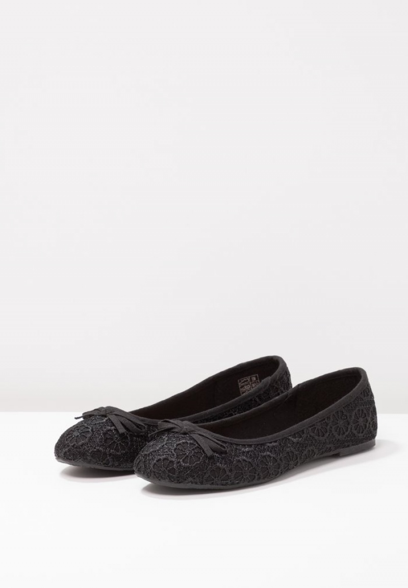 Anna Field Discount Ballet Pumps Ballerinasko Dame Svarte | NO-HRSQI-8546