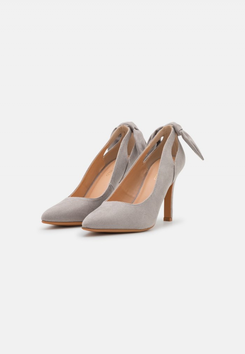 Anna Field Discount Classic Heels Pumps Dame Lyse Grå | NO-HLSNQ-2139