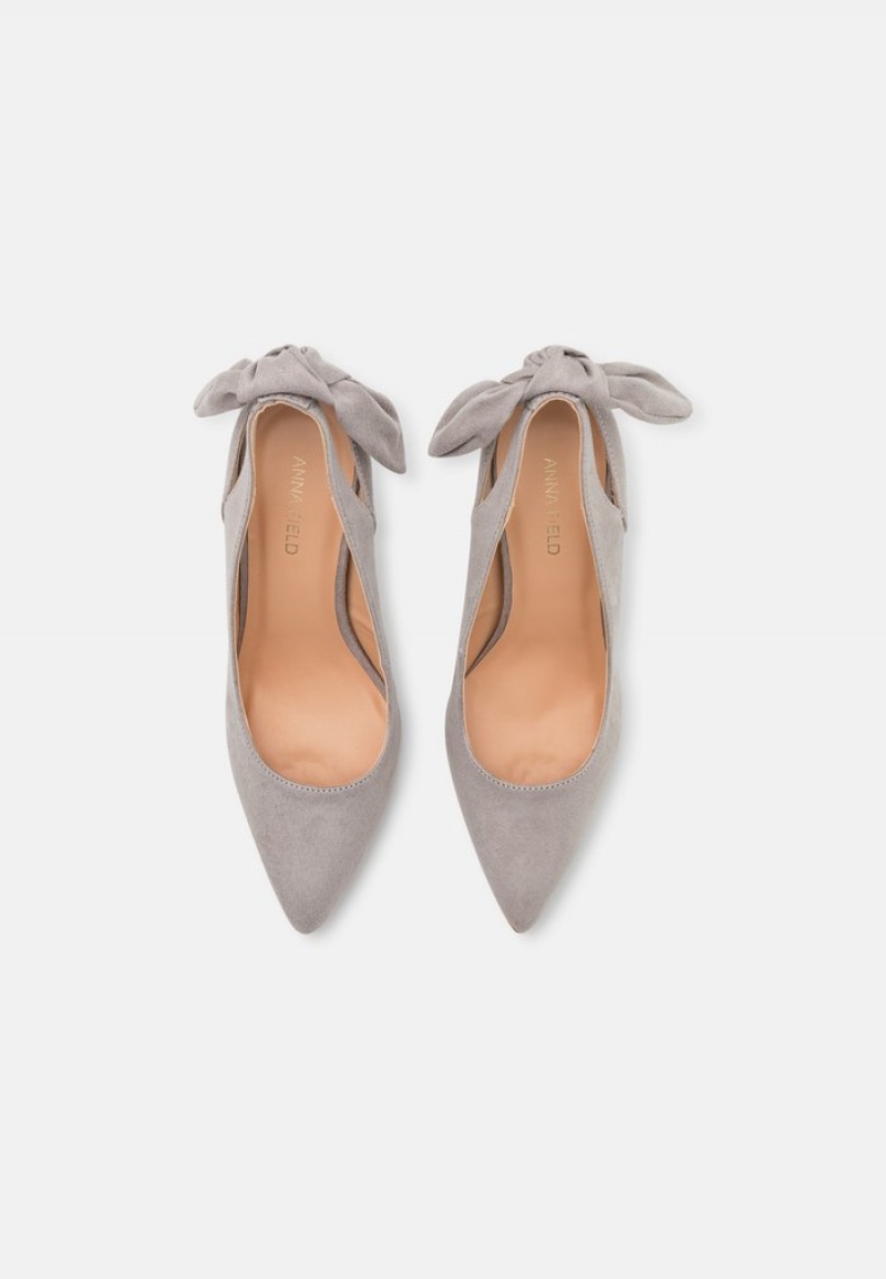 Anna Field Discount Classic Heels Pumps Dame Lyse Grå | NO-HLSNQ-2139