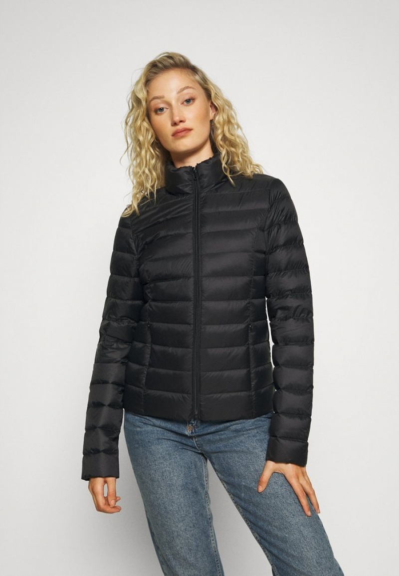 Anna Field Discount Down Jacket Frakk Dame Svarte | NO-MWEUS-4591