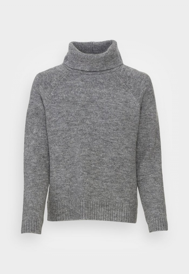 Anna Field Discount Jumper Pullover Dame Grå | NO-FMWIT-2453