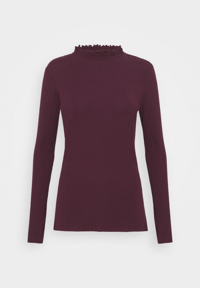 Anna Field Discount Jumper Pullover Dame Mørke Rød | NO-MFNVT-0568