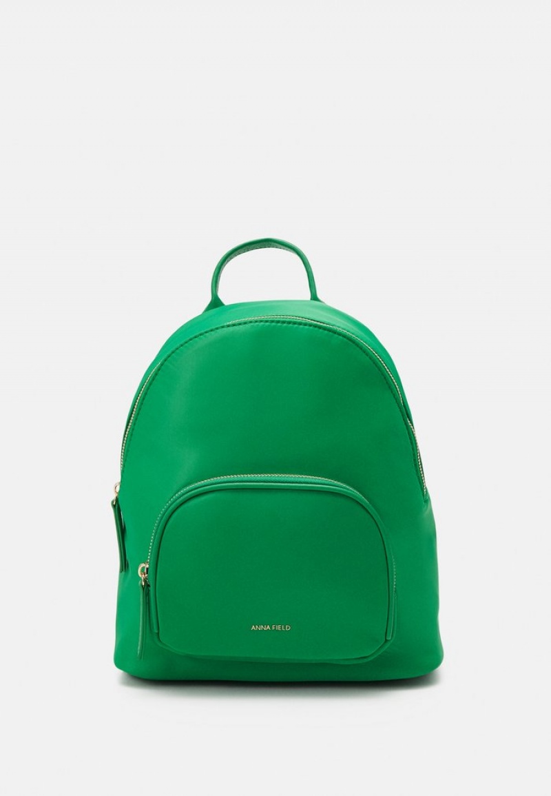 Anna Field Discount Rucksack Ryggsekk Dame Grønn | NO-ACOBP-1890