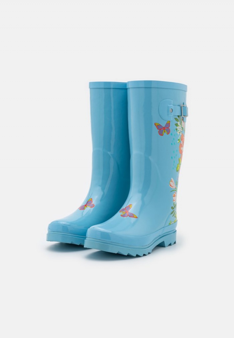 Anna Field Discount Wellies Støvler Dame Lyse Blå | NO-LOQFD-3524