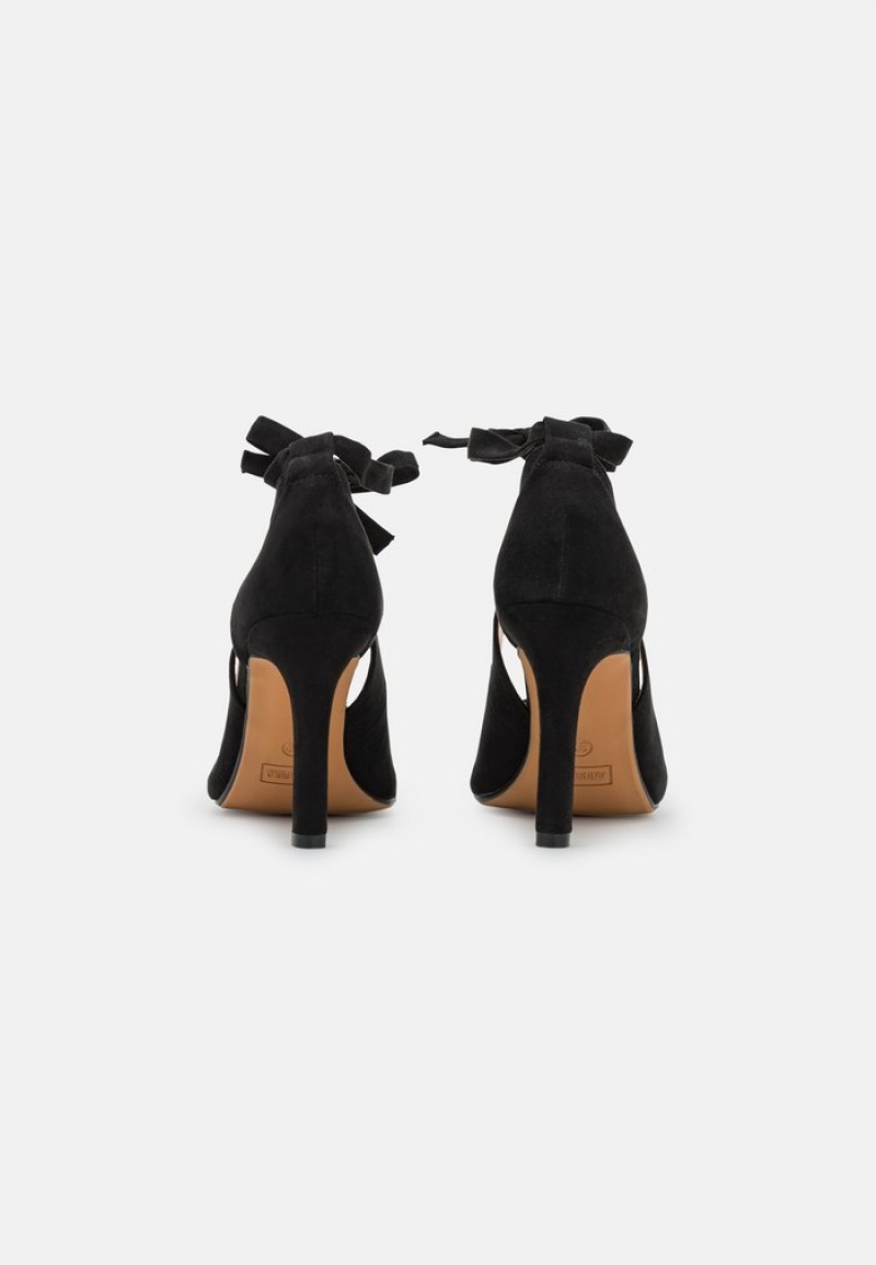 Anna Field Flash Sale Blonder-Up Heels Pumps Dame Svarte | NO-FQYRV-6825