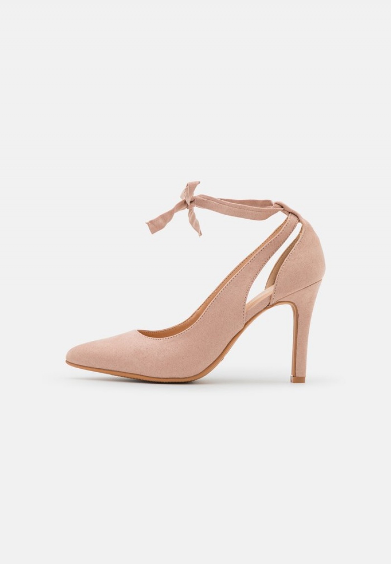 Anna Field Flash Sale Blonder-Up Heels Pumps Dame Lyse Rosa | NO-ZESUJ-4718