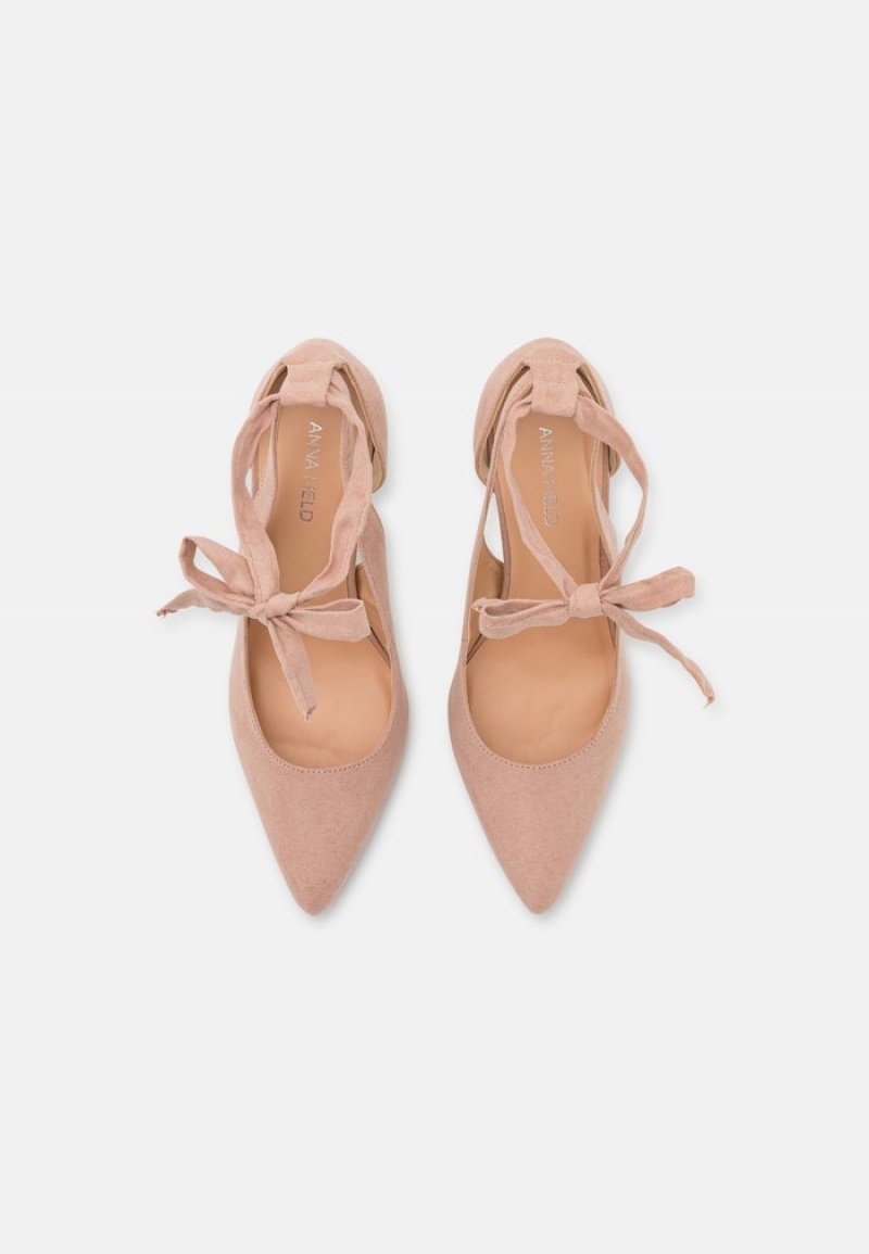 Anna Field Flash Sale Blonder-Up Heels Pumps Dame Lyse Rosa | NO-ZESUJ-4718