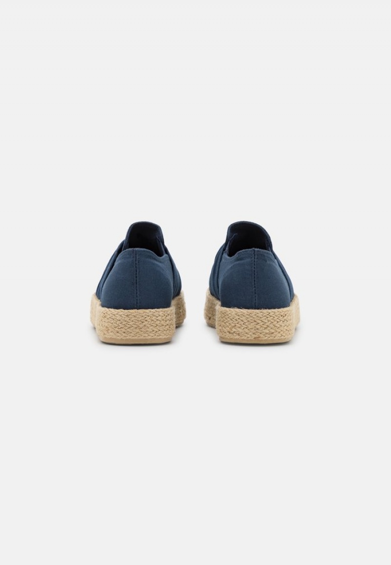 Anna Field Flash Sale Espadrilles Lave Sko Dame Mørke Blå | NO-OKHNU-7823