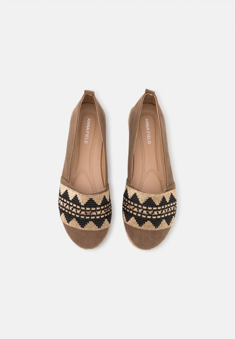 Anna Field Flash Sale Espadrilles Lave Sko Dame Grønn | NO-WPAIH-8069