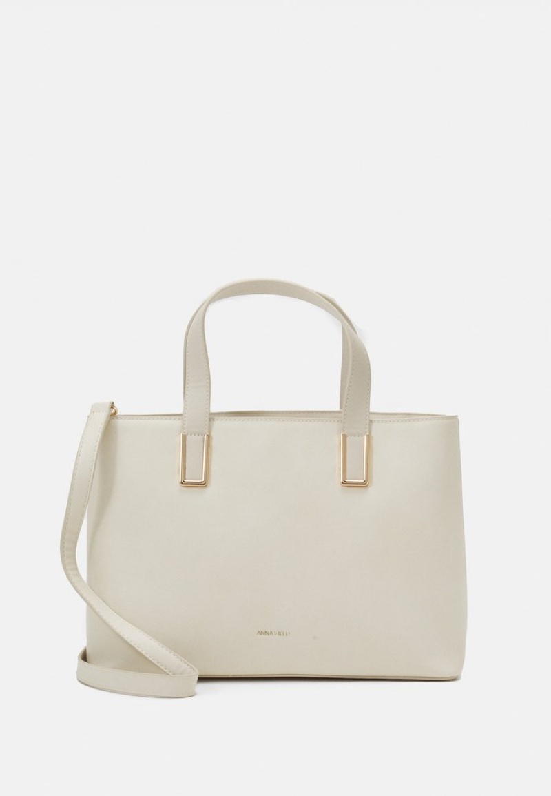 Anna Field Flash Sale Håndveske Dame Beige | NO-YXOFC-7213