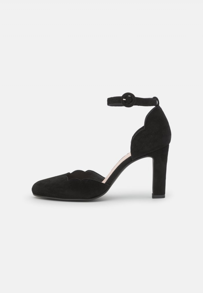 Anna Field Flash Sale Leather Classic Heels Pumps Dame Svarte | NO-LQEDK-8107