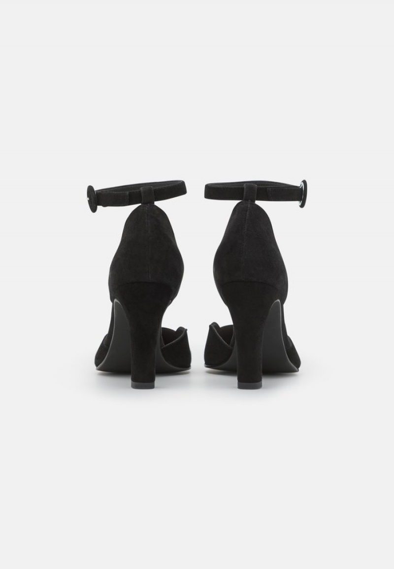 Anna Field Flash Sale Leather Classic Heels Pumps Dame Svarte | NO-LQEDK-8107