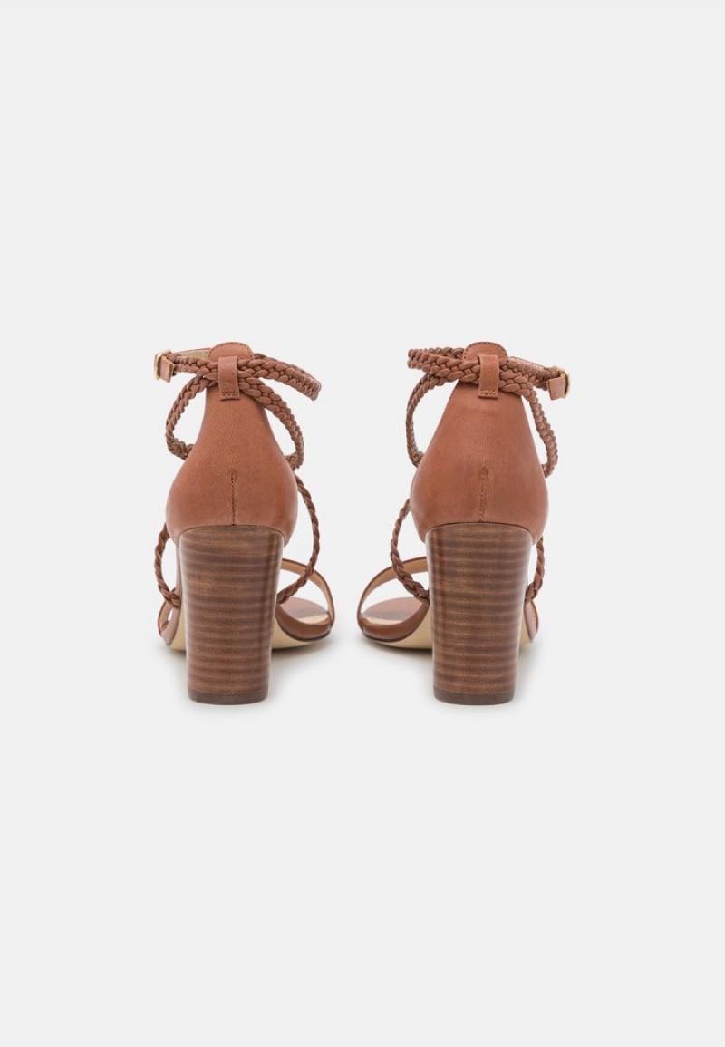 Anna Field Flash Sale Leather Sandaler Dame Brune | NO-UMCIF-3765