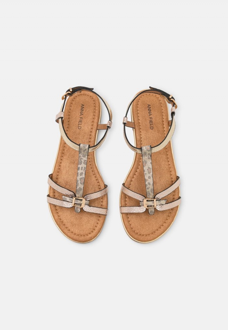 Anna Field Flash Sale Sandaler Dame Gull | NO-KQFHZ-2107