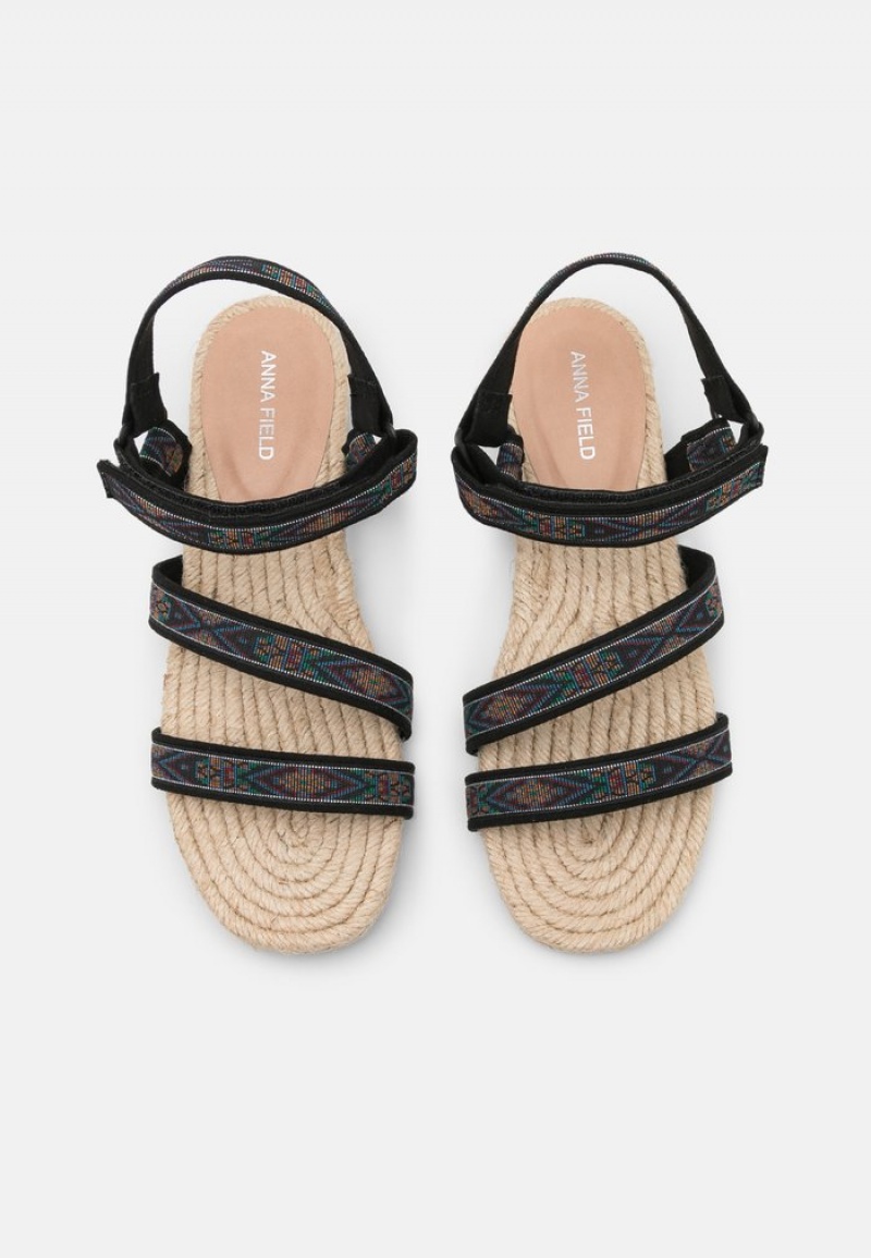 Anna Field Flash Sale Sandaler Dame Svarte | NO-DPXWB-3907